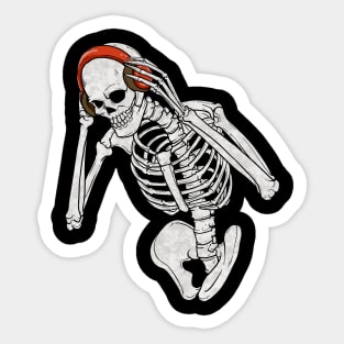 Metal Music Skull design I Great Cinco de Mayo Gift Sticker